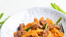 Stir-fried Beef Macaroni Stir-fried Beef Macaroni