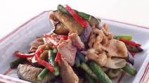 Spicy Pork and Eggplant Stir-fry Spicy Pork and Eggplant Stir-fry