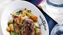 Moroccan braised lamb neck