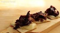 Antipasto di Radicchio e Taleggio Antipasto di Radicchio e Taleggio