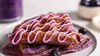 Vegan Ube Mochi Waffles Vegan Ube Mochi Waffles