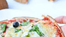 Coconut Flour Pizza Crust Vegan + Keto Coconut Flour Pizza Crust Vegan + Keto