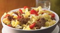 Italian All Natural Ground Sausage with Campanelle Pasta & Herb Butter Italian All Natural Ground Sausage with Campanelle Pasta & Herb Butter