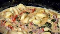 Crockpot Cheese Tortellini and Sausage Recipe - (4.2/5) Crockpot Cheese Tortellini and Sausage Recipe - (4.2/5)