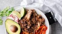 Simple Pulled Pork Burrito Bowls Simple Pulled Pork Burrito Bowls