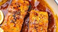Honey Garlic Salmon Honey Garlic Salmon
