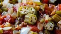 Okra and Tomatoes Okra and Tomatoes