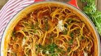 One Pot Spaghetti and Meat Sauce One Pot Spaghetti and Meat Sauce
