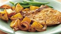 Roasted Rosemary Pork Chops and Potatoes Roasted Rosemary Pork Chops and Potatoes
