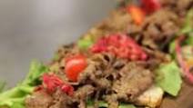 Spicy Kobe Beef Pizza Spicy Kobe Beef Pizza