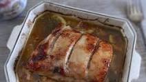 Roasted pork loin with lemon and rosemary Roasted pork loin with lemon and rosemary