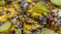 Cheeseburger Pizza Cheeseburger Pizza
