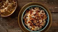Sada pulao – Bengali pulao with cashews and raisins Sada pulao – Bengali pulao with cashews and raisins