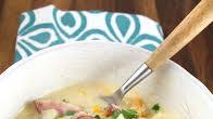 Slow Cooker Cheesy Smoked Sausage and Idaho® Potato Soup Slow Cooker Cheesy Smoked Sausage and Idaho® Potato Soup