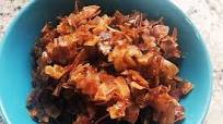 Vegan Bacon With Coconut Flakes Vegan Bacon With Coconut Flakes