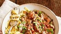 Slow cooker beef stroganoff Slow cooker beef stroganoff