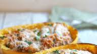 Spaghetti Squash Enchilada Boats (Grain-free) Spaghetti Squash Enchilada Boats (Grain-free)