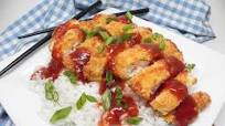 Air Fryer Chicken Katsu with Homemade Katsu Sauce Air Fryer Chicken Katsu with Homemade Katsu Sauce