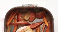 Pork Roast with Apples and Sweet Potatoes Pork Roast with Apples and Sweet Potatoes