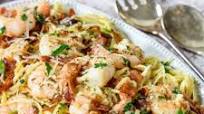 Shrimp Carbonara Shrimp Carbonara