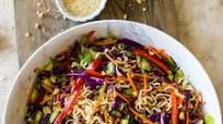 Ramen Noodle Salad with Honey Sesame Dressing Ramen Noodle Salad with Honey Sesame Dressing