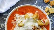 Crockpot Chicken Parmesan Soup Crockpot Chicken Parmesan Soup