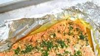 Garlic Butter Baked Steelhead Trout Garlic Butter Baked Steelhead Trout