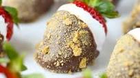 S'mores Strawberries S'mores Strawberries