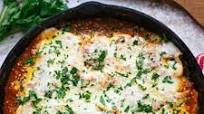 Easy Skillet Vegetable Lasagna Easy Skillet Vegetable Lasagna