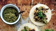 Beef and Potato Picadillo Tacos with Tomatillo Salsa Beef and Potato Picadillo Tacos with Tomatillo Salsa