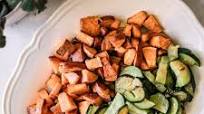 Roasted Sweet Potatoes and Zucchini Roasted Sweet Potatoes and Zucchini