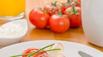 Pan tostado con pavo y cottage Pan tostado con pavo y cottage