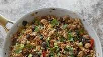Asian Ground Chicken Noodles Asian Ground Chicken Noodles
