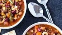 30-Minute Hamburger Minestrone Soup 30-Minute Hamburger Minestrone Soup