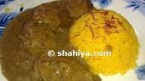Recipe of Speedy Pomegranate and Walnut Chicken : Khoresh Bademjan Recipe of Speedy Pomegranate and Walnut Chicken : Khoresh Bademjan