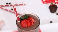 Dark Chocolate Strawberry Smoothie Dark Chocolate Strawberry Smoothie