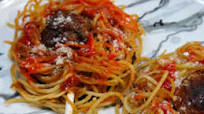 Deep Fried Spaghetti and Meatballs Deep Fried Spaghetti and Meatballs