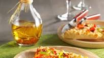 Frische hausgemachte Pizza Frische hausgemachte Pizza
