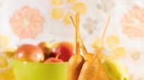 Corn Dogs with Chicago-Style Ketchup Corn Dogs with Chicago-Style Ketchup