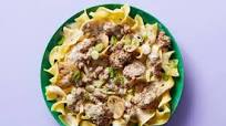 Savory Beef Stroganoff with Buttery Egg Noodles Savory Beef Stroganoff with Buttery Egg Noodles