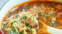 Spaghetti and Meatball Soup Spaghetti and Meatball Soup