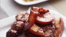 Sizzling Steak with Peach Steak Sauce Sizzling Steak with Peach Steak Sauce