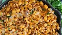 One-Pot Creamy Beef and Shells One-Pot Creamy Beef and Shells