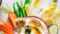 Lemon and Herb White Bean Dip Lemon and Herb White Bean Dip