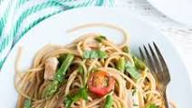 20-Minute Spaghetti with Chicken and Veggies 20-Minute Spaghetti with Chicken and Veggies
