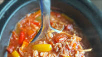 Slow Cooker Unstuffed Pepper Soup Recipe Slow Cooker Unstuffed Pepper Soup Recipe