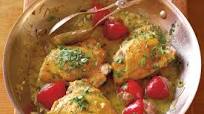 Chicken with Pork-Stuffed Cherry Peppers Chicken with Pork-Stuffed Cherry Peppers