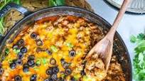 Cheesy Beef Enchilada Skillet Cheesy Beef Enchilada Skillet