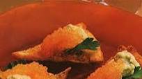 Smoked Caviar and Hummus on Pita Toasts Smoked Caviar and Hummus on Pita Toasts
