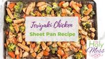 WW Teriyaki Chicken Sheet Pan Recipe - Meal Prep WW Teriyaki Chicken Sheet Pan Recipe - Meal Prep